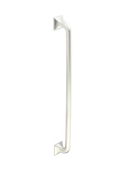 Southport Square Base Appliance Pull - 15 inch Center-to-Center in Satin Nickel.